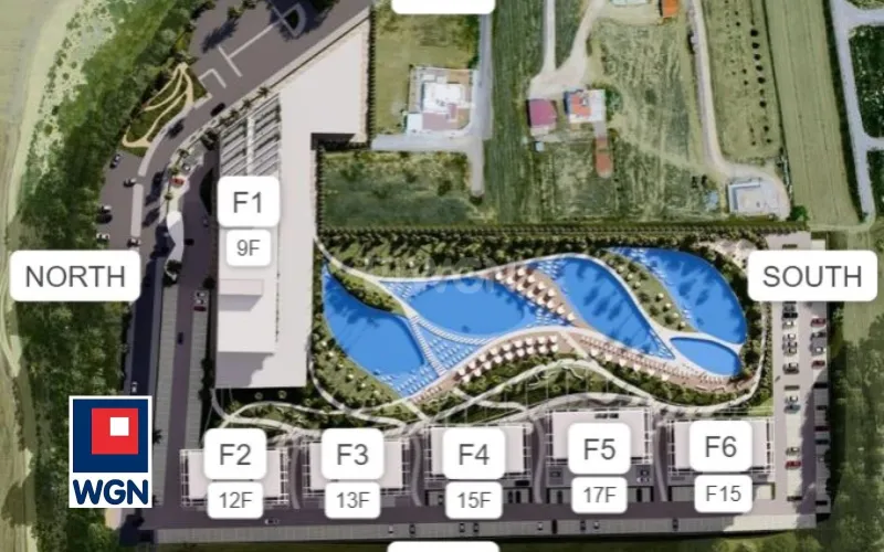 Mieszkanie na  sprzedaż Iskele - Komfortowy apartament inwestycyjny Grand Sappire Resort w Iskele, Cypr Północny, blisko Long Beach